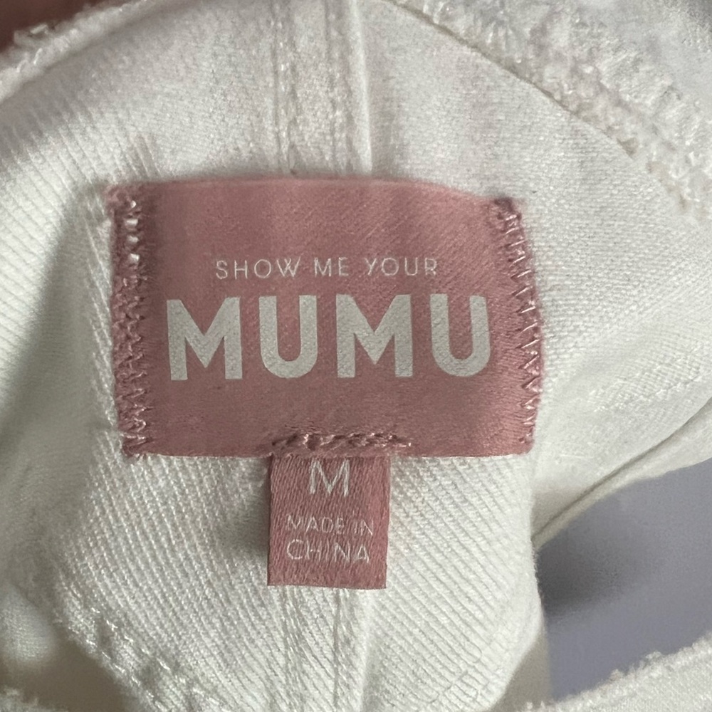 White Short Overalls. - image 3